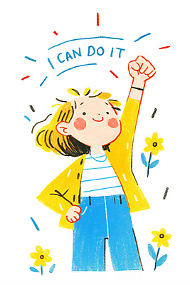 JPG 여자 꽃 허리손 일러스트 한명 미소 성인 파이팅 희망 만세 자신감 긍정적 성인여자한명만 국내일러스트 AI일러스트 AI콘텐츠 식물 1 감정 포즈 모션 표정 사람 여자한명만 성인여자만 파일형식