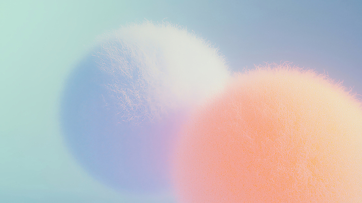 JPG 편집이미지 공 추상 털 사람없음 원형 털실 질감 부드러움 칼라솜 편집실사 AI컴퓨터그래픽 AI콘텐츠 도형 무늬 감각 실 CG 부자재 파일형식