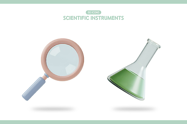 PSD 아이콘 과학 돋보기 실험기구 실험 사람없음 3D아이콘 3D 오브젝트 삼각플라스크 용액 광택 민트색 엘리먼트 편집3D 컬러 플라스크 디지털합성 파일형식