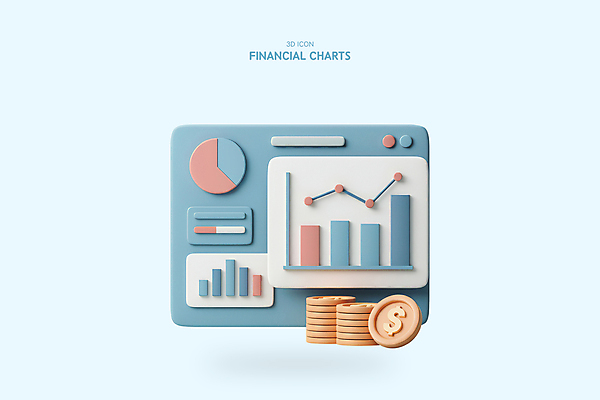 PSD 아이콘 하늘색 비즈니스 그래프 사람없음 금융 3D아이콘 3D 오브젝트 동전탑 엘리먼트 통계자료 편집3D 통계 경제 파란색 쌓기 동전 자료 디지털합성 파일형식