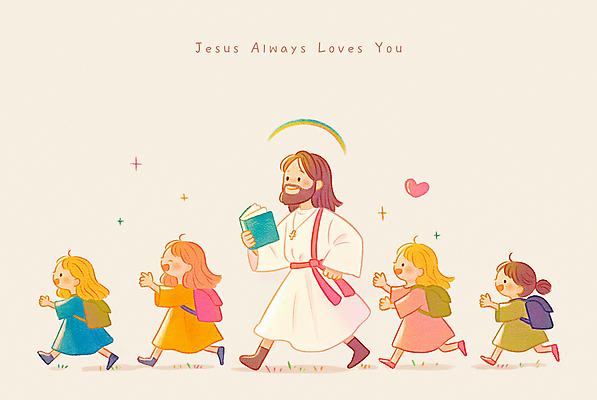 전신 PSD 여자 남자 행복 기독교 어린이 무지개 가방 일러스트 소녀 여러명 성인 걷기 성경 하트 예수 국내일러스트 자연요소 모양 잡화 감정 종교 다수 종교용품 모션 사람 신_종교 파일형식