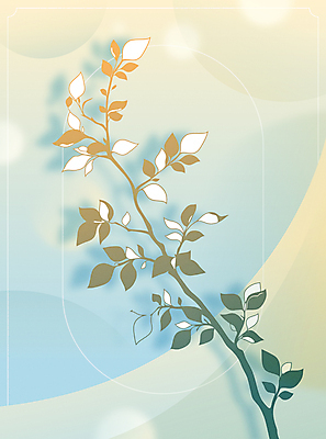 일러스트 나뭇잎 그림자 사람없음 초록색 흐름 나뭇가지 감성 그라데이션 국내일러스트 AI파일 나무 컬러 컨셉 잎 파일형식 벡터