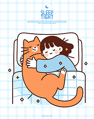 여자 행복 어린이 일러스트 베개 포옹 한명 소녀 상반신 눈감음 주황색 고양이 포근함 체크무늬 덮기 숙면 소녀한명만 반려묘 국내일러스트 AI파일 1 감정 컬러 무늬 포유류 침구 안기 모션 사람 반려동물 잠 감각 여자한명만 소녀만 파일형식 벡터