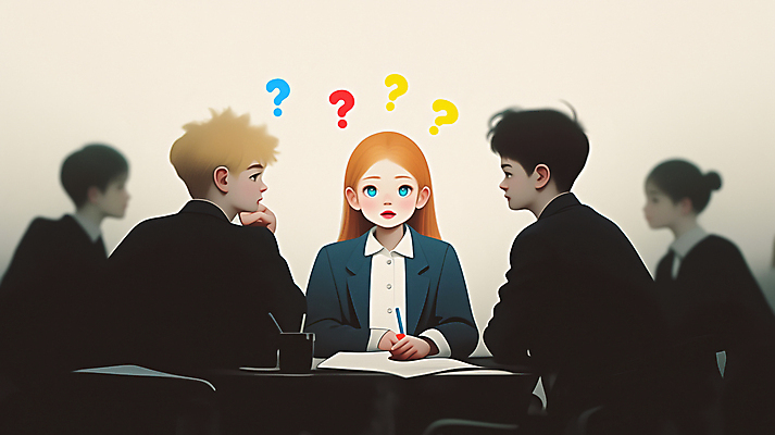 JPG 학생 여자 남자 실루엣 교복 종이 생각 일러스트 청소년 회의 대화 앉기 여러명 상반신 펜 물음표 잡기 군중 의문 십대만 국내일러스트 AI일러스트 AI콘텐츠 기호 옷 다수 컨셉 비즈니스 모션 촬영기법 말하기 사람 필기구 파일형식