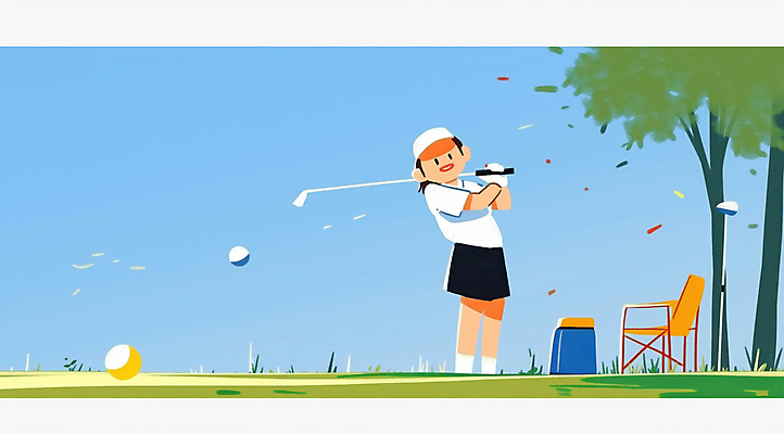 JPG 여자 스포츠 일러스트 하늘 골프공 한명 들기 풍경 잔디 성인 골프채 스윙 연습 캡모자 성인여자한명만 캠핑의자 파크골프 국내일러스트 AI일러스트 AI콘텐츠 식물 모자_잡화 1 포즈 골프 의자 공 모션 골프용품 캠핑도구 사람 여자한명만 성인여자만 파일형식