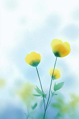 JPG 꽃 하늘색 일러스트 자연 하늘 수채화 사람없음 봄 그림 향기 번짐 국내일러스트 AI일러스트 AI콘텐츠 식물 계절 파란색 생태계 냄새 파일형식 효과