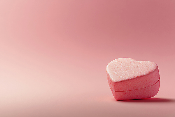 JPG 편집이미지 기념일 분홍색 발렌타인데이 사랑 사람없음 하트 오브젝트 반지케이스 편집실사 AI컴퓨터그래픽 AI콘텐츠 모양 감정 컬러 데이이벤트 이벤트 CG 보관함 파일형식