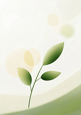 JPG 잎 일러스트 자연 생명 추상 사람없음 연두색 새싹 봄 국내일러스트 AI일러스트 AI콘텐츠 식물 계절 무늬 초록색 생태계 파일형식