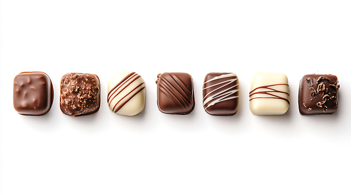 JPG 편집이미지 발렌타인데이 사람없음 초콜릿 여러개 달콤 편집실사 AI포토 AI콘텐츠 다수 데이이벤트 디저트 맛 CG 파일형식