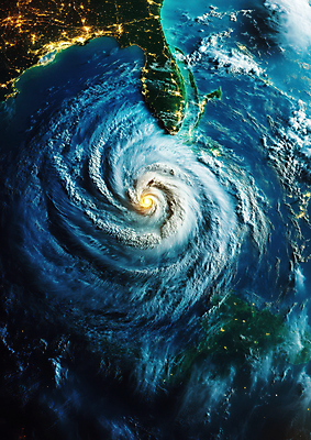 JPG 편집이미지 지구 자연 사람없음 우주 소용돌이 항공 재해 태풍 편집실사 AI포토 AI콘텐츠 회오리 자연재해 CG 생태계 파일형식