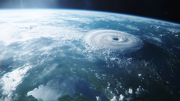 JPG 편집이미지 지구 자연 사람없음 우주 소용돌이 항공 재해 태풍 편집실사 AI포토 AI콘텐츠 회오리 자연재해 CG 생태계 파일형식