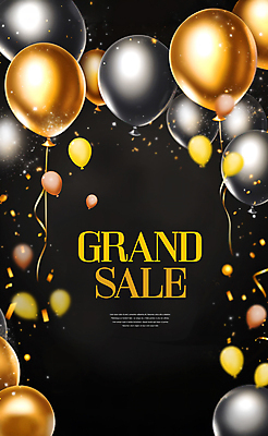 PSD 편집이미지 이벤트 사람없음 반짝임 세일 여러개 금색 오픈 고급 은색 광택 풍선 오픈행사 이미지편집 컬러 다수 컨셉 모션 파일형식