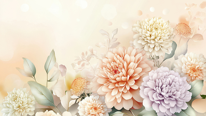 JPG 편집이미지 디자인 꽃 잎 사람없음 부드러움 살구색 편집실사 AI컴퓨터그래픽 AI콘텐츠 식물 컬러 감각 CG 파일형식