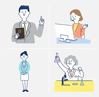 여자 교육 남자 일러스트 직업캐릭터 실험 박사 여러명 성인 컴퓨터 컬러풀 파이팅 가리킴 상담원 승무원 과학자 플라스크 마이크 상담 삼각플라스크 법 텔레마케팅 변호사 법전 성인만 일러캐릭터 AI파일 직업 캐릭터 컬러 음향기기 과학 다수 모션 실험기구 사람 손짓 책 전자제품 사무원 서비스업 학자 파일형식 벡터