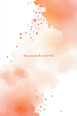 PSD 백그라운드 일러스트 추상 수채화 사람없음 번짐 다홍색 국내일러스트 컬러 무늬 파일형식 효과