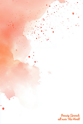 PSD 백그라운드 일러스트 추상 수채화 사람없음 번짐 다홍색 국내일러스트 컬러 무늬 파일형식 효과