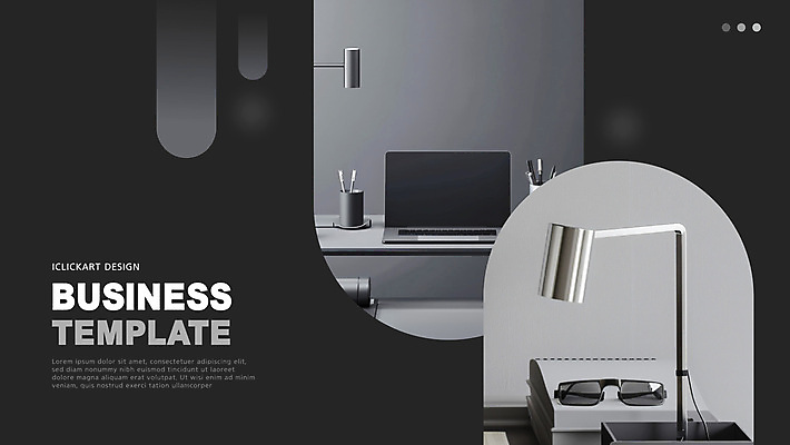 템플릿 표지 비즈니스 사람없음 노트북 선글라스 검은색 스탠드 프레젠테이션 책상 모던 연필꽂이 이미지템플릿 AI파일 안경 컬러 가구 문구용품 조명 전자제품 파일형식 벡터