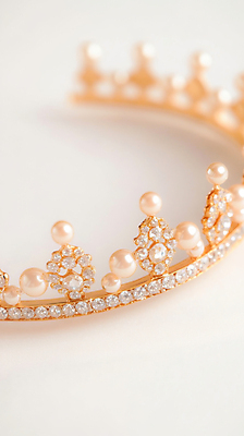 JPG 편집이미지 왕관 사람없음 장식 빛 흰색 화려 황금 클래식 고급 우아함 진주 다이아몬드 편집실사 AI포토 AI콘텐츠 컬러 컨셉 보석 CG 파일형식