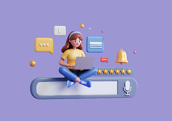 전신 PSD 편집이미지 여자 말풍선 한명 성인 노트북 3D 보라색 종 타이핑 머리띠 알림 마이크 검색 가부좌 검색창 별점 성인여자한명만 편집3D 1 컬러 음향기기 장신구 사람 앉기 전자제품 디지털합성 점수 평가 여자한명만 성인여자만 파일형식