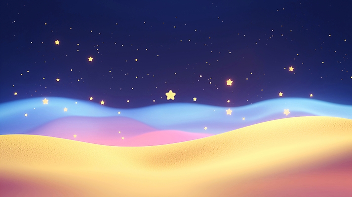 JPG 일러스트 밤하늘 사람없음 컬러풀 보라색 언덕 입체 몽환 국내일러스트 AI일러스트 AI콘텐츠 컬러 컨셉 하늘 야간 파일형식