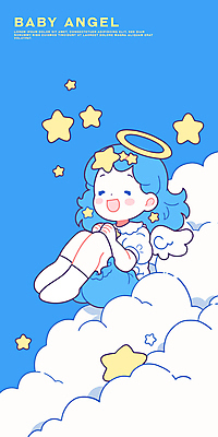 구름 여자 별 어린이 일러스트 밤하늘 한명 앉기 소녀 파란색 귀여움 머리핀 순수 천사날개 웅크림 소녀한명만 국내일러스트 천사링 AI파일 자연요소 1 컬러 컨셉 날개 장신구 모션 하늘 천사 사람 야간 여자한명만 소녀만 파일형식 벡터