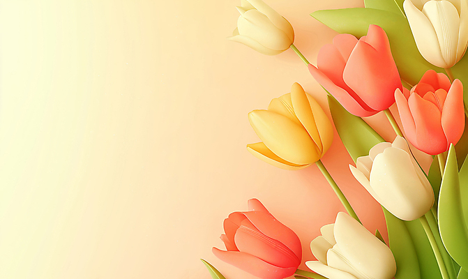 JPG 편집이미지 여러송이 따뜻함 사람없음 봄 튤립 화사함 감성 풍요 편집실사 AI포토 AI콘텐츠 계절 꽃 다수 컨셉 CG 파일형식