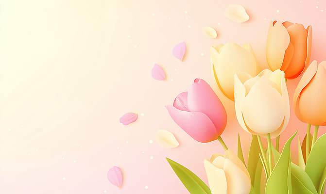 JPG 편집이미지 꽃잎 여러송이 따뜻함 사람없음 봄 튤립 화사함 감성 편집실사 AI포토 AI콘텐츠 계절 꽃 다수 컨셉 CG 파일형식