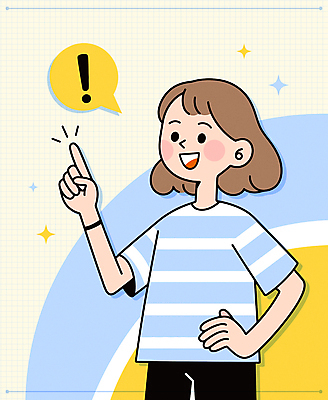 여자 하늘색 말풍선 생각 일러스트 아이디어 한명 성인 반짝임 노란색 가리킴 느낌표 창의력 성인여자한명만 깨달은 국내일러스트 AI파일 1 기호 컬러 컨셉 모션 사람 손짓 파란색 여자한명만 성인여자만 파일형식 벡터