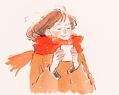 JPG 여자 겨울 일러스트 색연필 한명 들기 상반신 성인 눈감음 주황색 목도리 머그컵 추위 마시기 눈 수증기 감성 따뜻한음료 성인여자한명만 국내일러스트 AI일러스트 AI콘텐츠 자연요소 1 잡화 계절 음료 컬러 컨셉 모션 날씨 학용품 사람 컵 여자한명만 성인여자만 파일형식