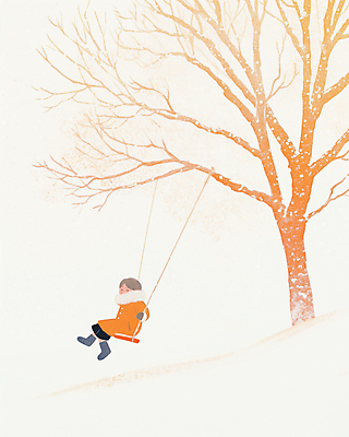 JPG 전신 나무 여자 어린이 겨울 일러스트 색연필 한명 소녀 노란색 설원 목도리 추위 눈 감성 그네타기 소녀한명만 국내일러스트 AI일러스트 AI콘텐츠 자연요소 식물 1 잡화 계절 컬러 컨셉 놀이 날씨 학용품 눈_날씨 사람 그네 여자한명만 소녀만 파일형식
