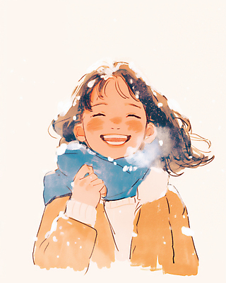 JPG 여자 겨울 일러스트 색연필 한명 웃음 상반신 성인 노란색 목도리 추위 눈 감성 성인여자한명만 국내일러스트 AI일러스트 AI콘텐츠 자연요소 1 잡화 계절 컬러 컨셉 날씨 학용품 표정 사람 여자한명만 성인여자만 파일형식