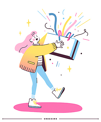 전신 여자 행복 일러스트 폭죽 한명 들기 이벤트 성인 선물상자 쇼핑 오픈 즐거움 꽃가루 성인여자한명만 언박싱 국내일러스트 AI파일 1 감정 모션 선물 사람 상자 가루 여자한명만 성인여자만 파일형식 벡터