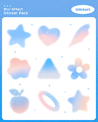 도형 PSD 꽃 별 하늘색 스티커 날개 일러스트 사람없음 반짝임 세트 하트 고리 사과 그라데이션 파스텔 블러 엘리먼트 국내일러스트 자연요소 모양 식물 과일 모션 학용품 파란색 파일형식