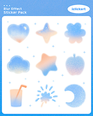 도형 PSD 꽃 별 하늘색 스티커 일러스트 사람없음 반짝임 세트 달 하트 사과 그라데이션 파스텔 구름모양 블러 엘리먼트 음료수컵 국내일러스트 자연요소 모양 식물 과일 모션 학용품 컵 파란색 파일형식 구름_자연