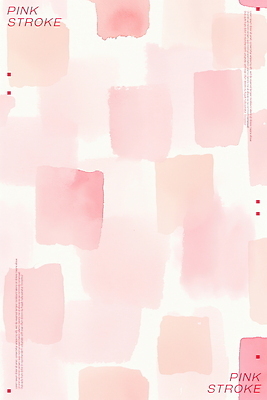 PSD 분홍색 백그라운드 일러스트 붓터치 추상 수채화 사람없음 사각형 국내일러스트 도형 컬러 무늬 파일형식