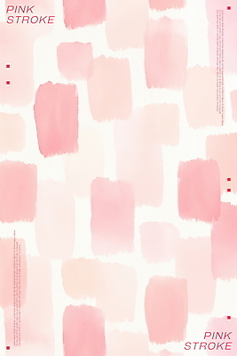 PSD 분홍색 백그라운드 일러스트 붓터치 추상 수채화 사람없음 사각형 블록 국내일러스트 도형 컬러 무늬 파일형식