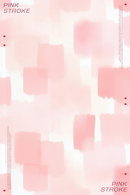 PSD 분홍색 백그라운드 일러스트 붓터치 추상 수채화 사람없음 사각형 국내일러스트 도형 컬러 무늬 파일형식