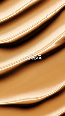 PSD 편집이미지 백그라운드 사람없음 갈색 크림 질감 광택 트렌드컬러 이미지편집 편집실사 2025트렌드 모카무스 컬러 유행 CG 파일형식 2025년