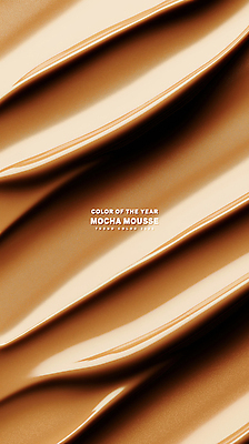 PSD 편집이미지 백그라운드 사람없음 갈색 크림 질감 광택 트렌드컬러 이미지편집 편집실사 2025트렌드 모카무스 컬러 유행 CG 파일형식 2025년