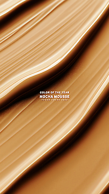 PSD 편집이미지 백그라운드 사람없음 갈색 크림 질감 광택 트렌드컬러 이미지편집 편집실사 2025트렌드 모카무스 컬러 유행 CG 파일형식 2025년