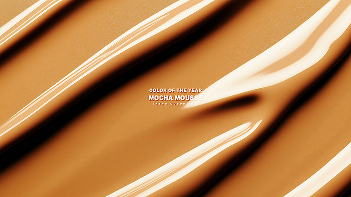 PSD 편집이미지 백그라운드 사람없음 갈색 크림 질감 광택 트렌드컬러 이미지편집 편집실사 2025트렌드 모카무스 컬러 유행 CG 파일형식 2025년