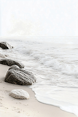 JPG 편집이미지 모래 파도 선물 해변 사람없음 고요 바위 흰색 편안함 편집실사 AI포토 AI콘텐츠 바다 컬러 돌_바위 감각 CG 파일형식