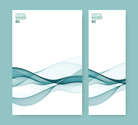 템플릿 곡선 추상 사람없음 세트 디지털 흐름 웨이브 청록색 디지털아트 이미지템플릿 AI파일 선 컬러 컨셉 무늬 파일형식 벡터