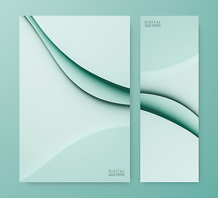 템플릿 곡선 추상 사람없음 세트 디지털 흐름 웨이브 청록색 디지털아트 이미지템플릿 AI파일 선 컬러 컨셉 무늬 파일형식 벡터