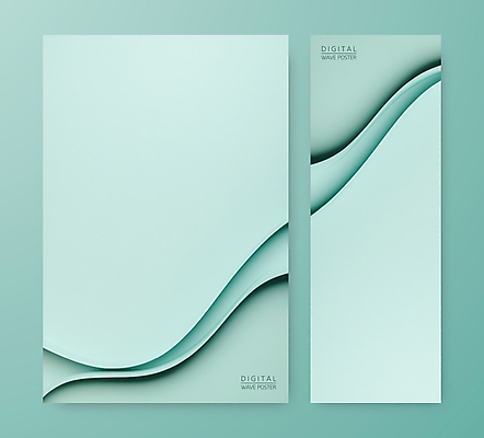 템플릿 곡선 추상 사람없음 세트 디지털 흐름 웨이브 청록색 디지털아트 이미지템플릿 AI파일 선 컬러 컨셉 무늬 파일형식 벡터