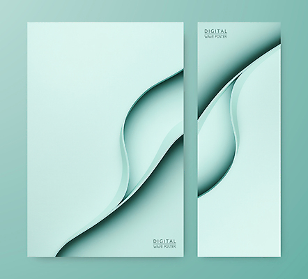 템플릿 곡선 추상 사람없음 세트 디지털 흐름 웨이브 청록색 디지털아트 이미지템플릿 AI파일 선 컬러 컨셉 무늬 파일형식 벡터