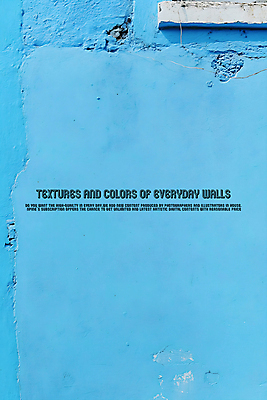 PSD 편집이미지 하늘색 백그라운드 사람없음 균열 질감 콘크리트벽 카피스페이스 이미지편집 벽 모션 파란색 공백 파일형식