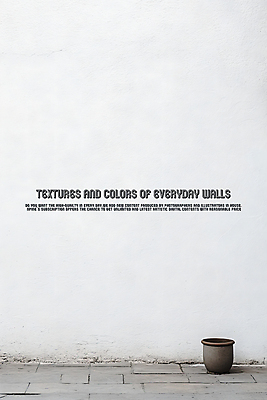 PSD 편집이미지 화분 백그라운드 벽돌 사람없음 질감 콘크리트벽 카피스페이스 이미지편집 벽 공백 파일형식