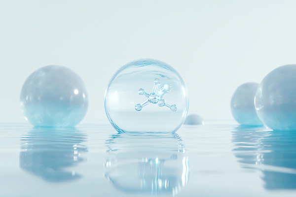 JPG 편집이미지 물결 하늘색 기술 사람없음 물 반사 화장품 물방울 디지털합성 광택 개발 안티에이징 화학구조 편집실사 AI컴퓨터그래픽 AI콘텐츠 자연요소 파란색 뷰티 화학 CG 파일형식