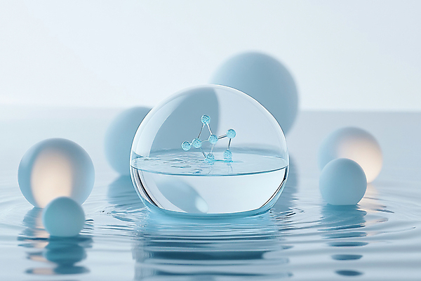 JPG 편집이미지 물결 하늘색 기술 사람없음 물 화장품 원형 디지털합성 광택 개발 안티에이징 화학구조 편집실사 AI컴퓨터그래픽 AI콘텐츠 자연요소 도형 파란색 뷰티 화학 CG 파일형식